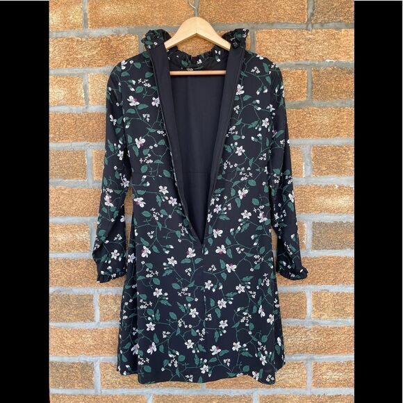 Hallhuber Mock-Neck Floral Dress 6 - Picture 13 of 14